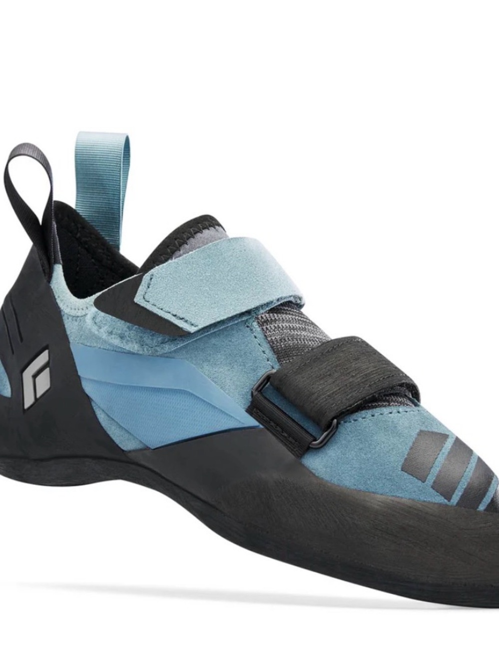 Black Diamond Women's Light Blue and Black Climbing Shoes